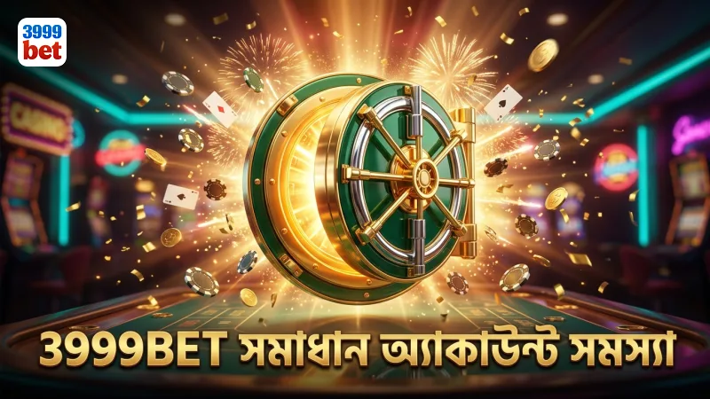 অ্যাকাউন্ট সমস্যা দ্রুত সমাধানে 3999BET সহায়ক।