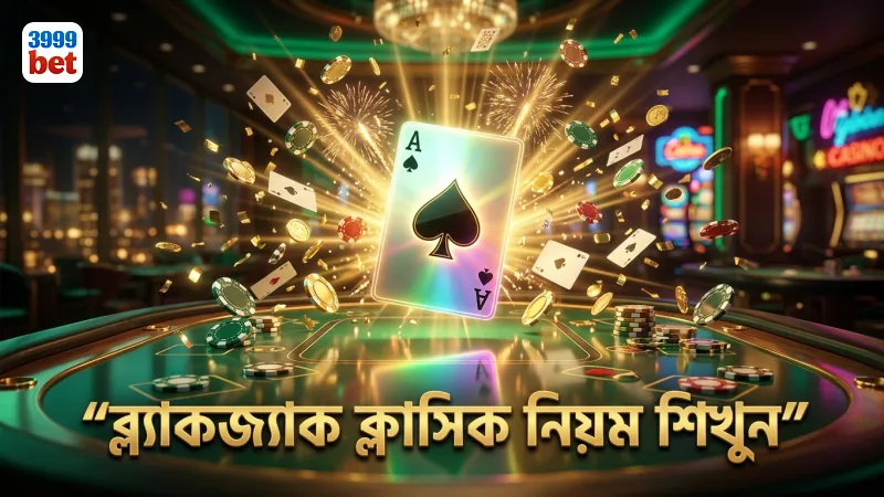 ব্ল্যাকজ্যাক ক্লাসিক নিয়ম ও কার্ড মান বুঝে খেলুন সাবধানে