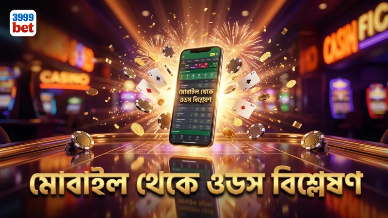 মোবাইল স্ক্রিনে ওডস বিশ্লেষণ করে সঠিক বাজি নির্বাচন