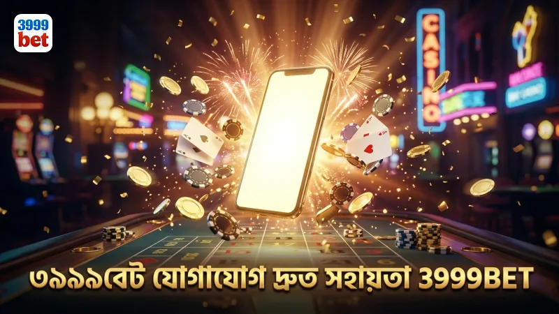 ৩৯৯৯বেটের বিভিন্ন যোগাযোগ চ্যানেল ব্যবহার করে দ্রুত সহায়তা পান