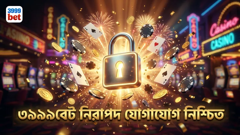 নিরাপদ যোগাযোগ নিশ্চিত করতে ৩৯৯৯বেট তথ্য গোপনীয়তা রক্ষা করে