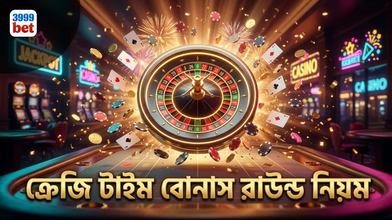 ক্রেজি টাইমের চারটি বোনাস রাউন্ডের নিয়ম স্পষ্টভাবে ব্যাখ্যা।