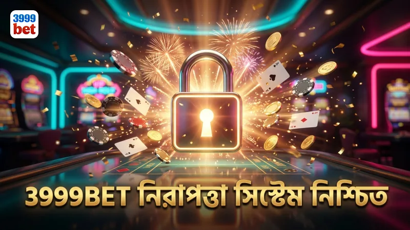 3999BET-এ ক্রেজি টাইমের জন্য শক্তিশালী ভেরিফিকেশন ও এনক্রিপশন ব্যবস্থাপনা।
