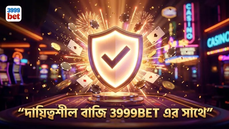 দায়িত্বশীল বাজি এবং ঝুঁকি ব্যবস্থাপনায় 3999BET গুরুত্বপূর্ণ ভূমিকা রাখে।