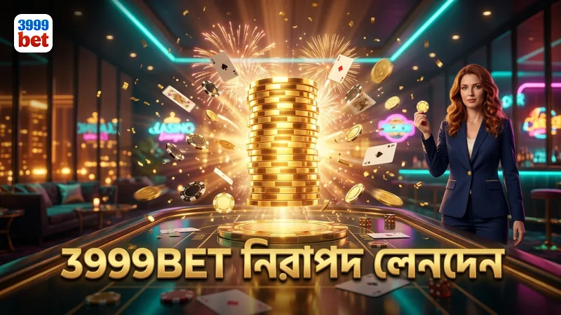 3999BET প্ল্যাটফর্মে নিরাপদ লেনদেন ও অ্যাকাউন্ট সুরক্ষা নিশ্চিত।