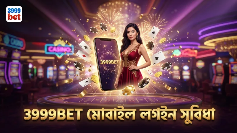 মোবাইল অ্যাপ ব্যবহার করে দ্রুত লগইনের সুবিধা 3999BET এ।