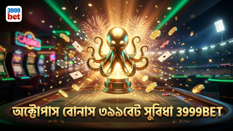 অক্টোপাস বস বোনাস বুঝে খেলায় সুবিধা নিন 3999BET এ