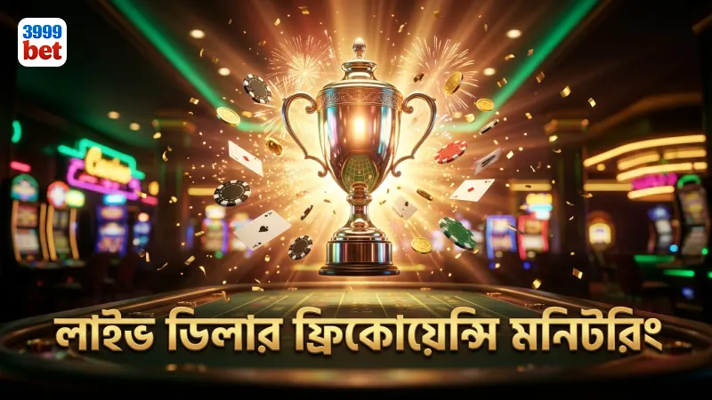 লাইভ ডিলারের সাথে খেলার সময় ফ্রিকোয়েন্সি মনিটর করুন