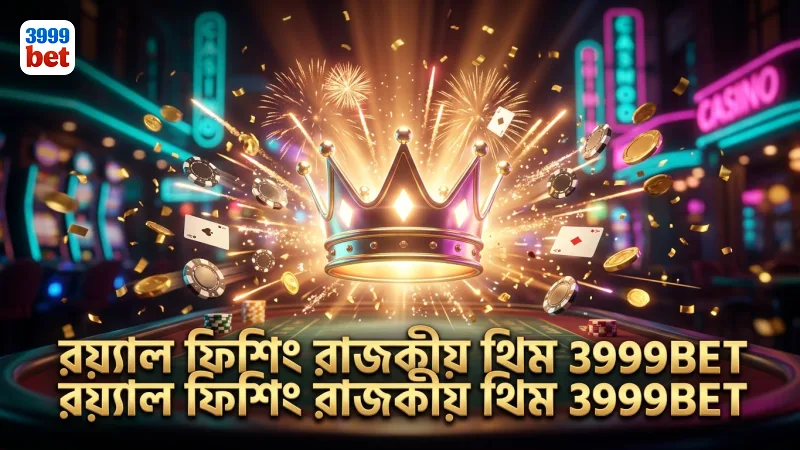 রয়্যাল ফিশিং-এর রাজকীয় থিম গভীর গেমপ্লে অনুভূতি দেয়