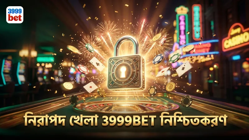 নিয়ন্ত্রিত আরএনজি এবং নিরাপদ খেলার নিশ্চয়তা 3999BET থেকে